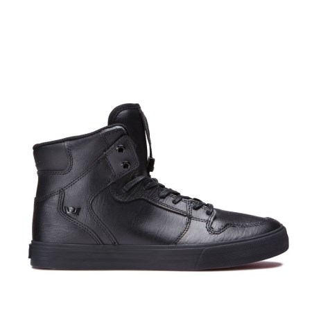 Supra Vaider Svart Høye Sneakers Herre [NO-4-K507]